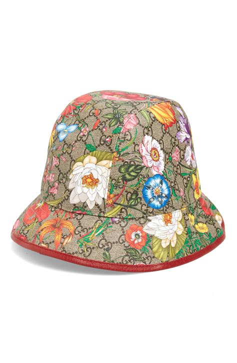 gucci hat with flowers|gucci hat nordstrom.